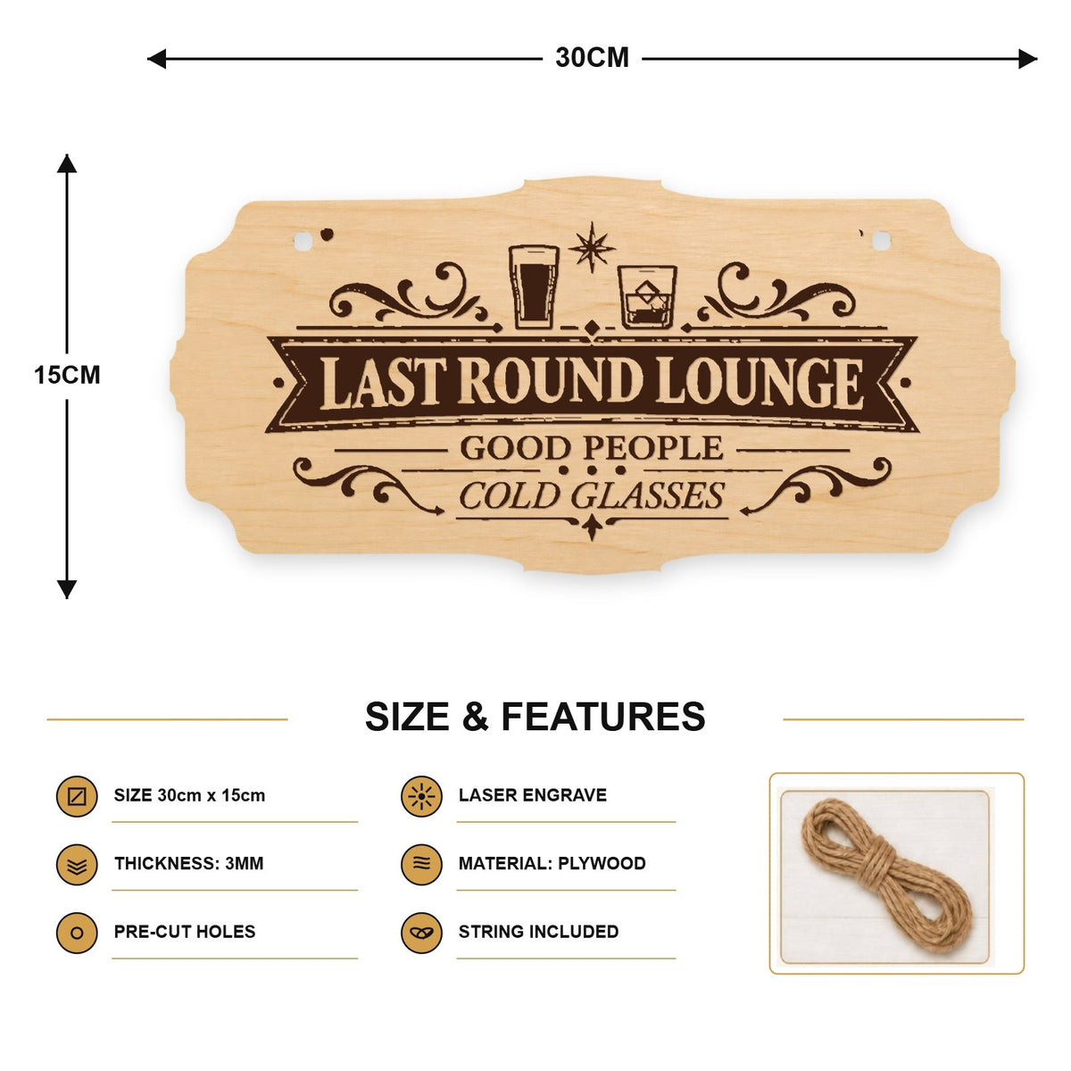 870, Last Round Lounge - SIZE
