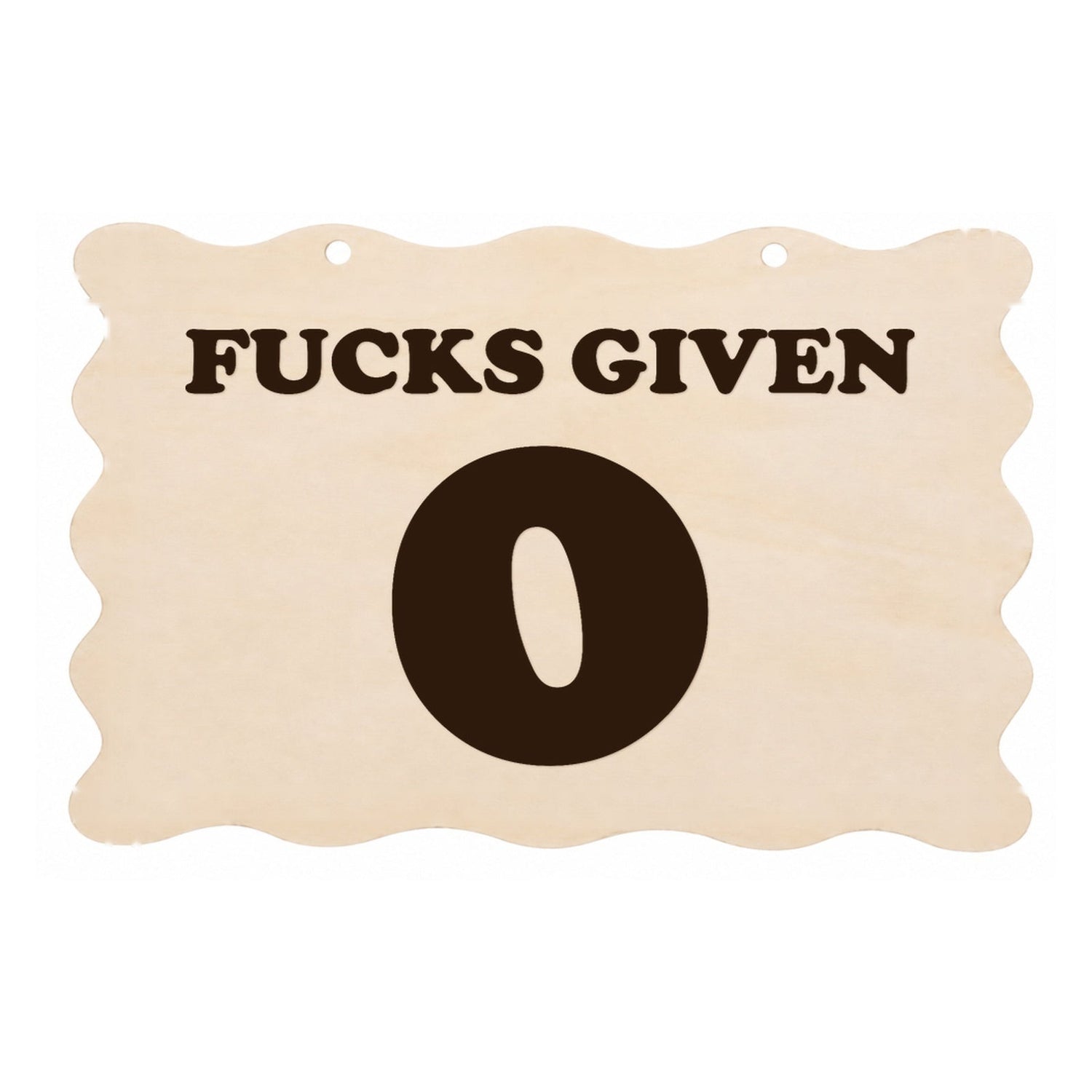 Rude and adult humour laser engraved wooden plaque
