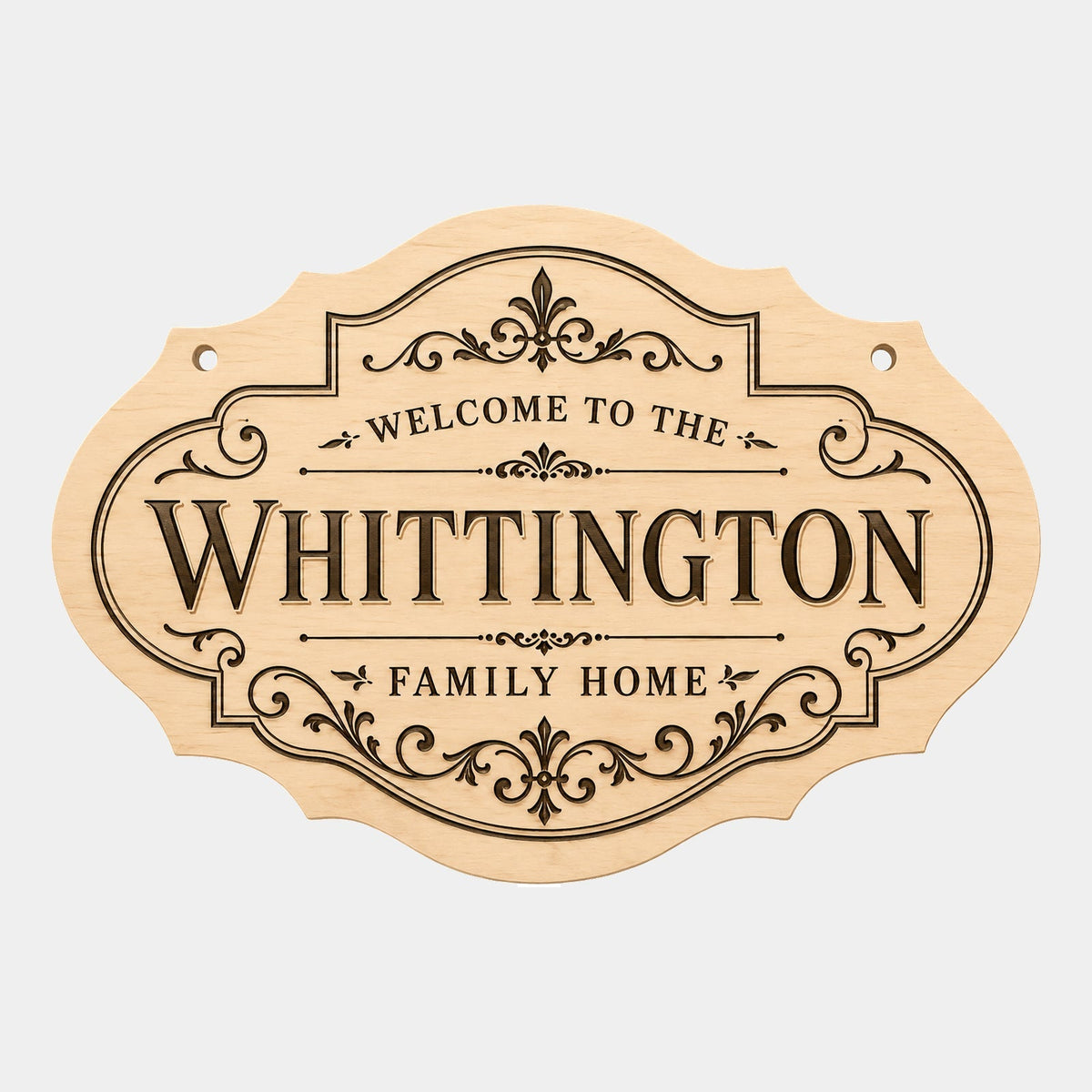 Personalised family and relative laser engraved gifts