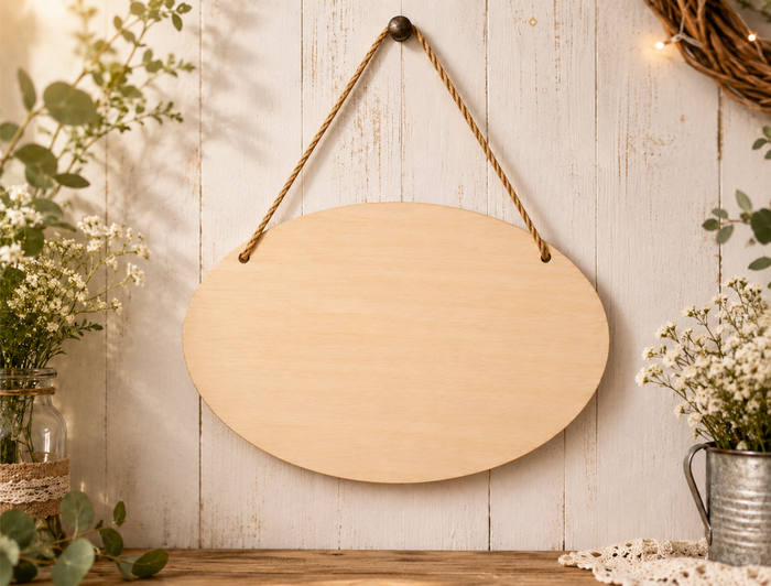 Oval plaques