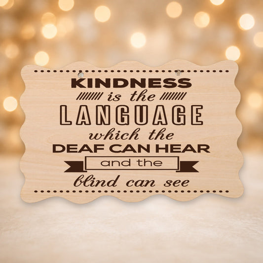 020, Kindness Is the Language