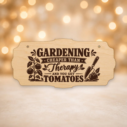026, Gardening - Cheaper Than Therapy