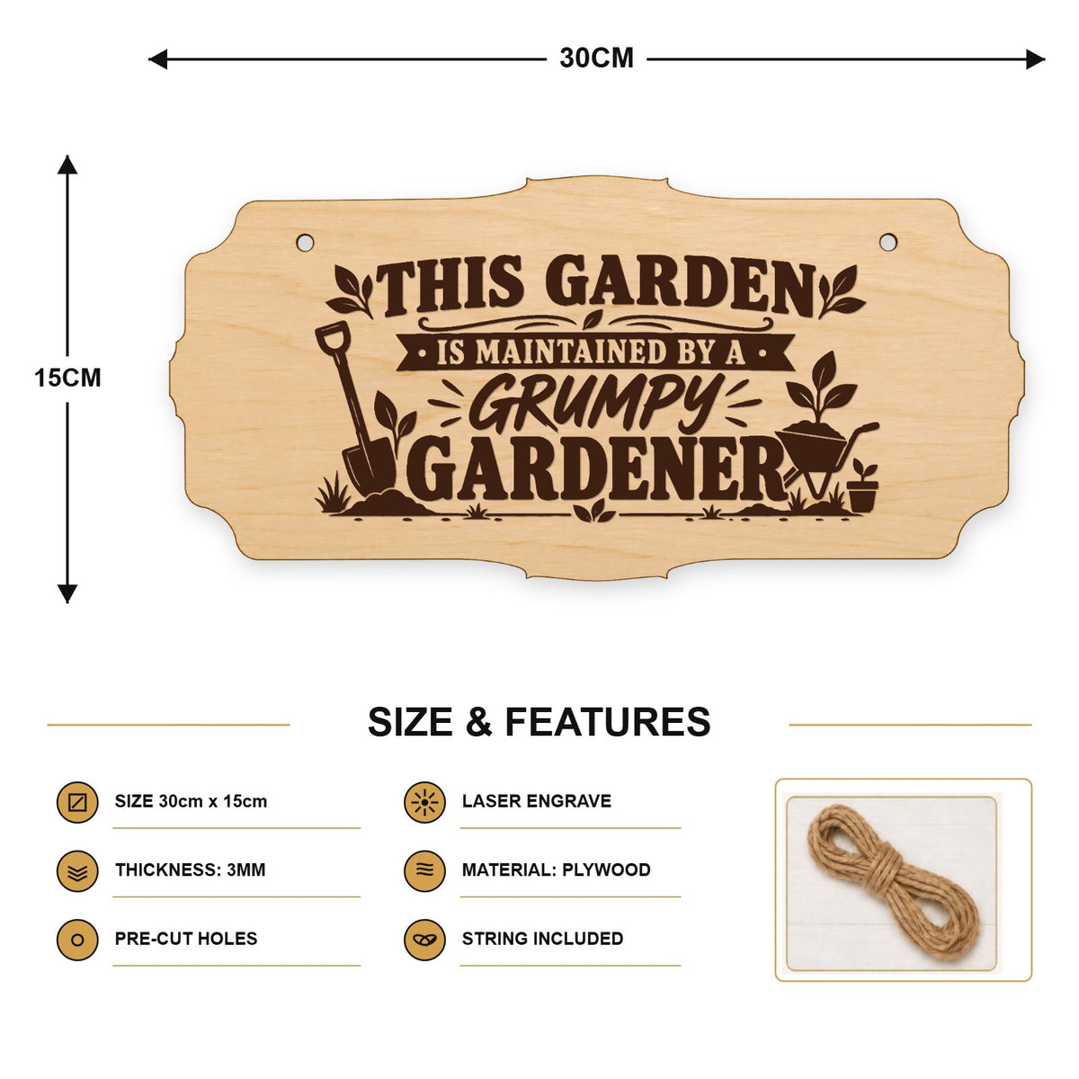 028, Grumpy Gardener - SIZE