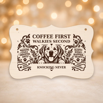 038, Coffee First Walkies Second
