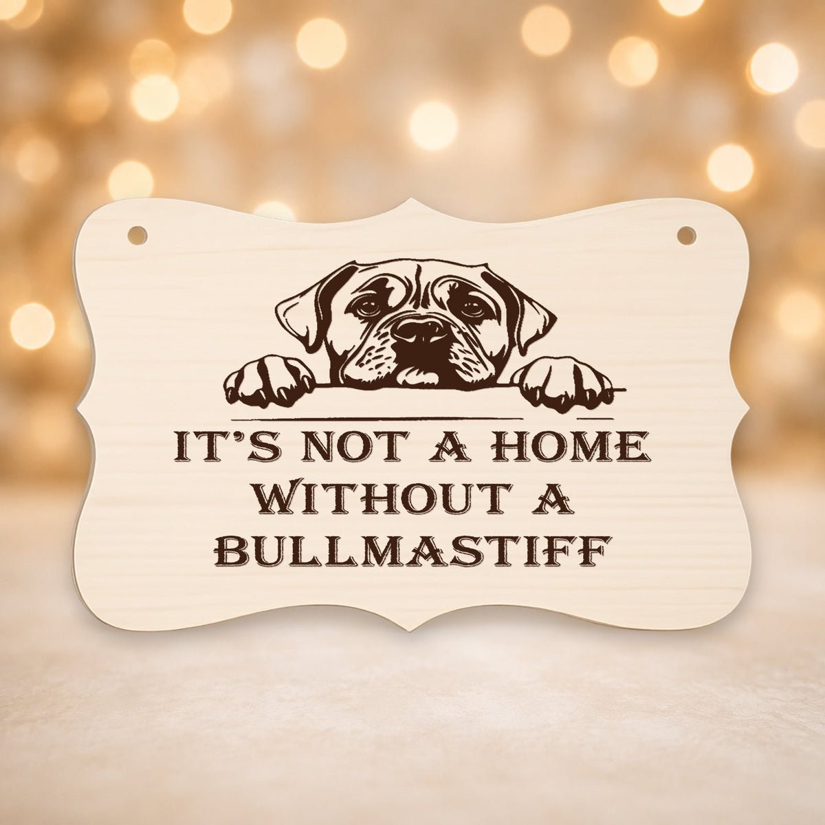 075, A House Is Not A Home Without A Bullmastiff