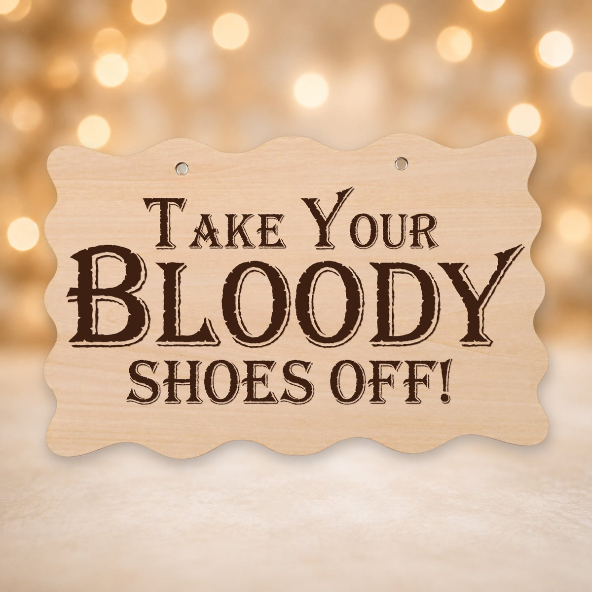 147, Take Your Bloody Shoes Off
