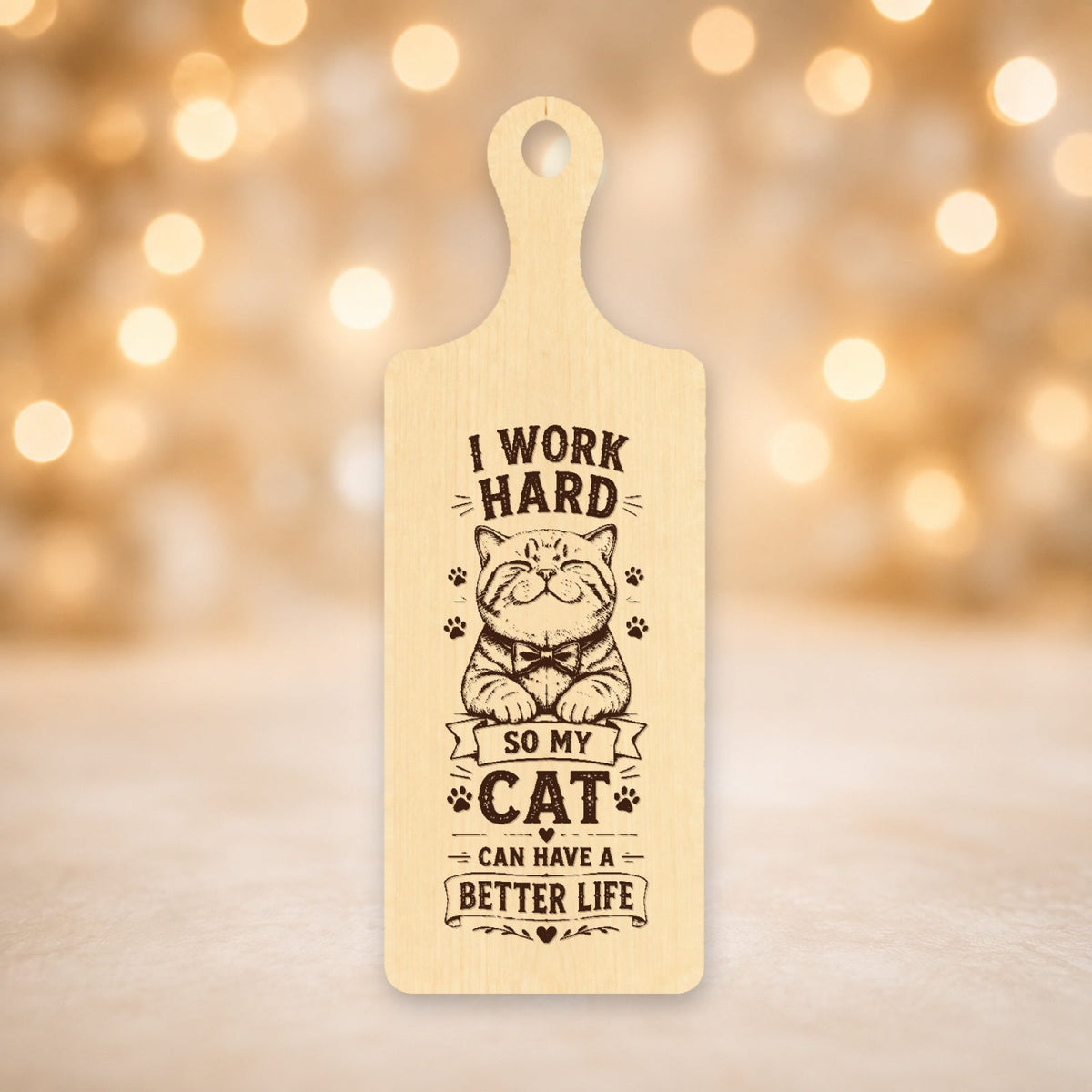 187, I Work Hard So My Cat Has a Better Life
