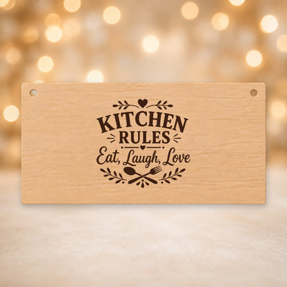 204, Kitchen Rules Eat, Laugh, Love - V12