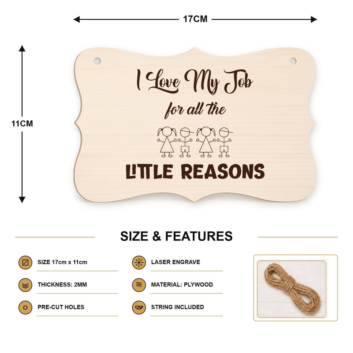 297, I Love My Job for the Little Reasons - SIZE