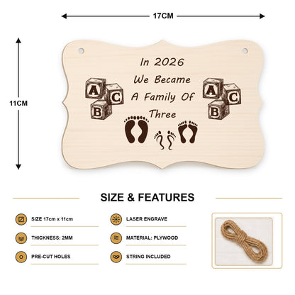304, In 2026 We Became a Family of 3 - SIZE