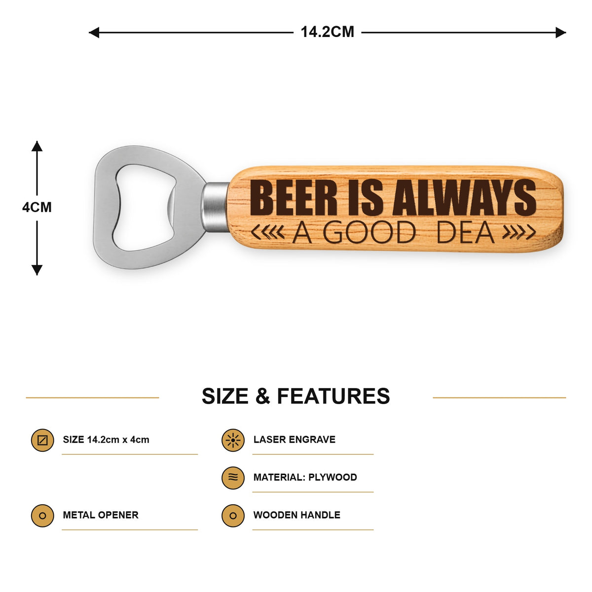 405, Beer Is Always A Good Idea - SIZE
