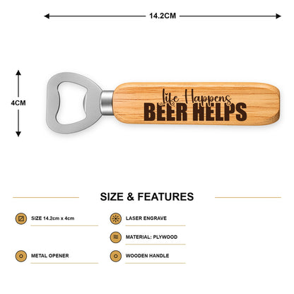 416, Life Happens, Beer Helps – Design 2 - SIZE