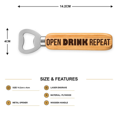 419, Open, Drink, Repeat - SIZE