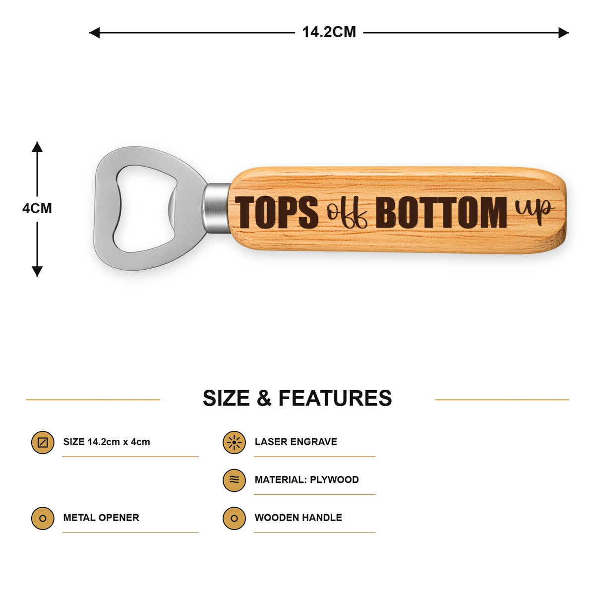 424, Tops Off, Bottom Up - SIZE