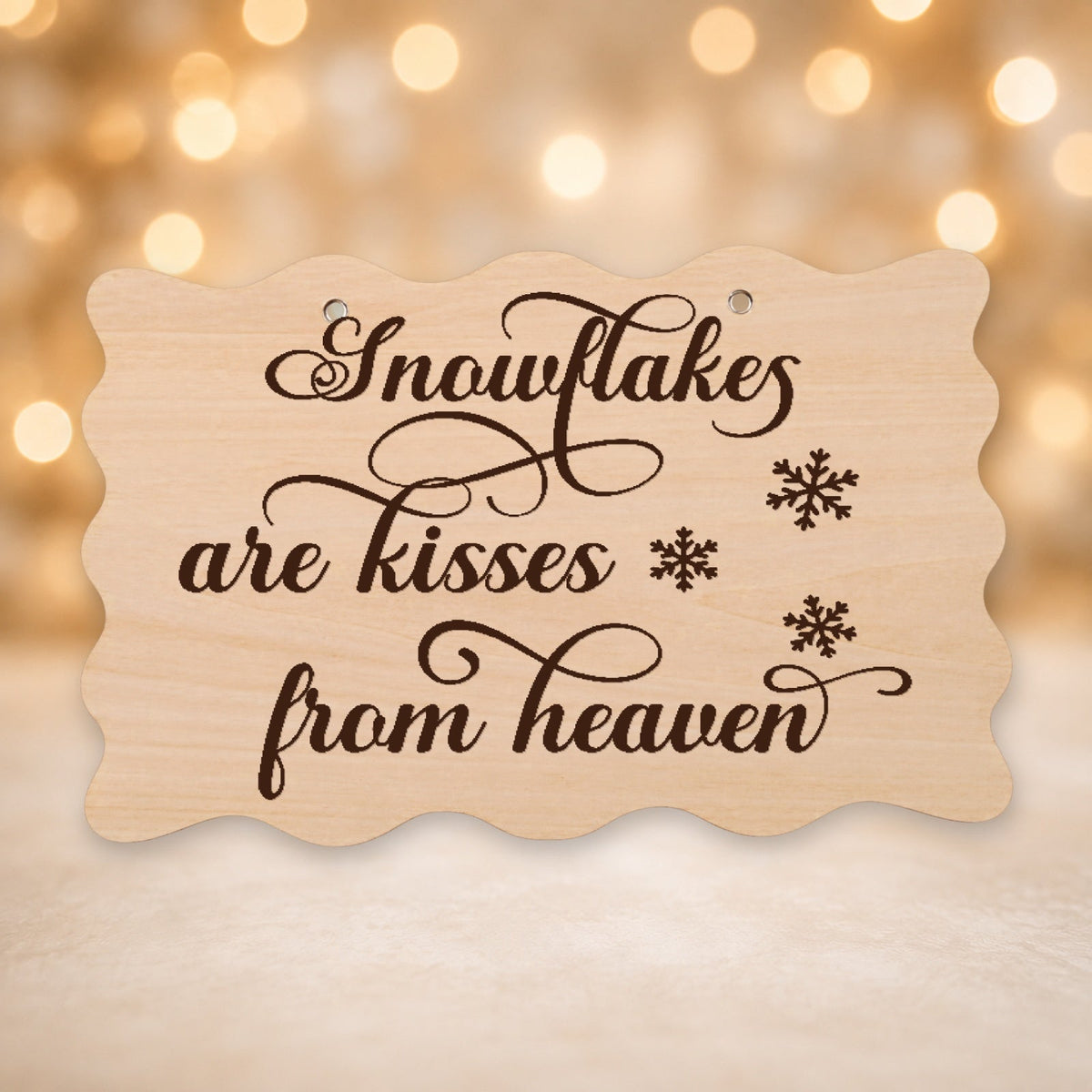 739, Snowflakes Are Kisses From Heaven