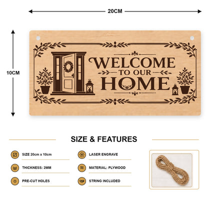 755, Welcome to Our Home - V12 - SIZE