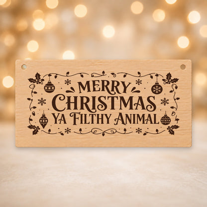 786, Merry Christmas Ya Filthy Animal - V12
