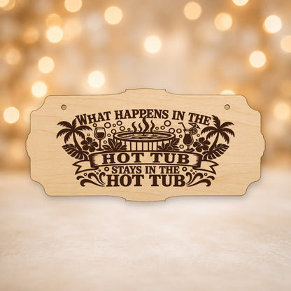 860, Hot Tub Rules - What Happens Here Stays Here 2