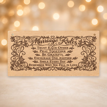 899, Marriage Rules - Trust Each Other - V12