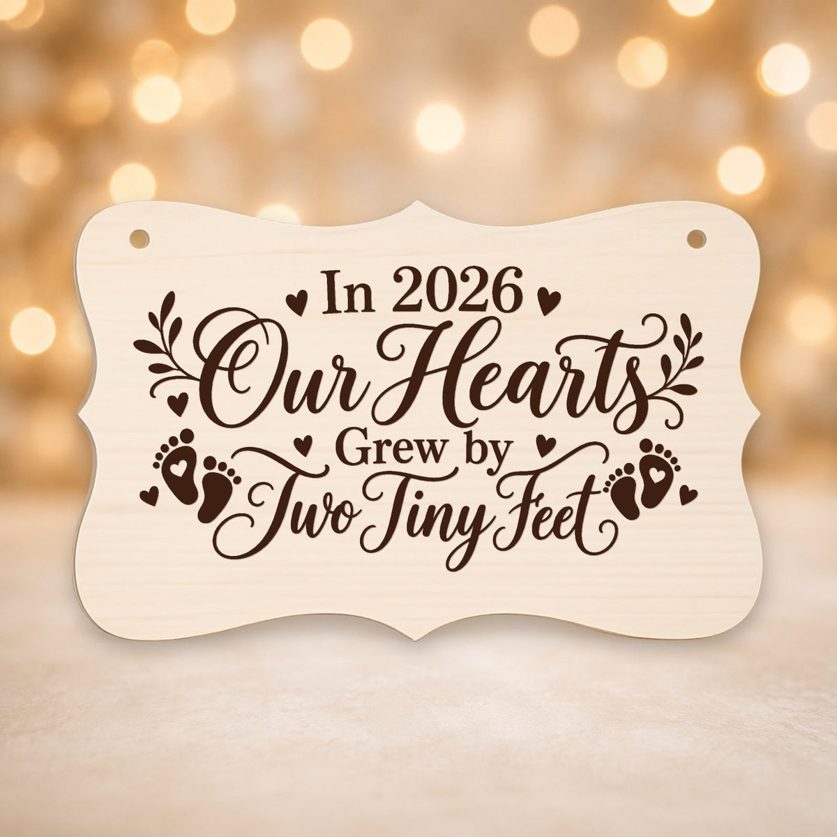 927, In 2026 Our Hearts Grew by Two Tiny Feet