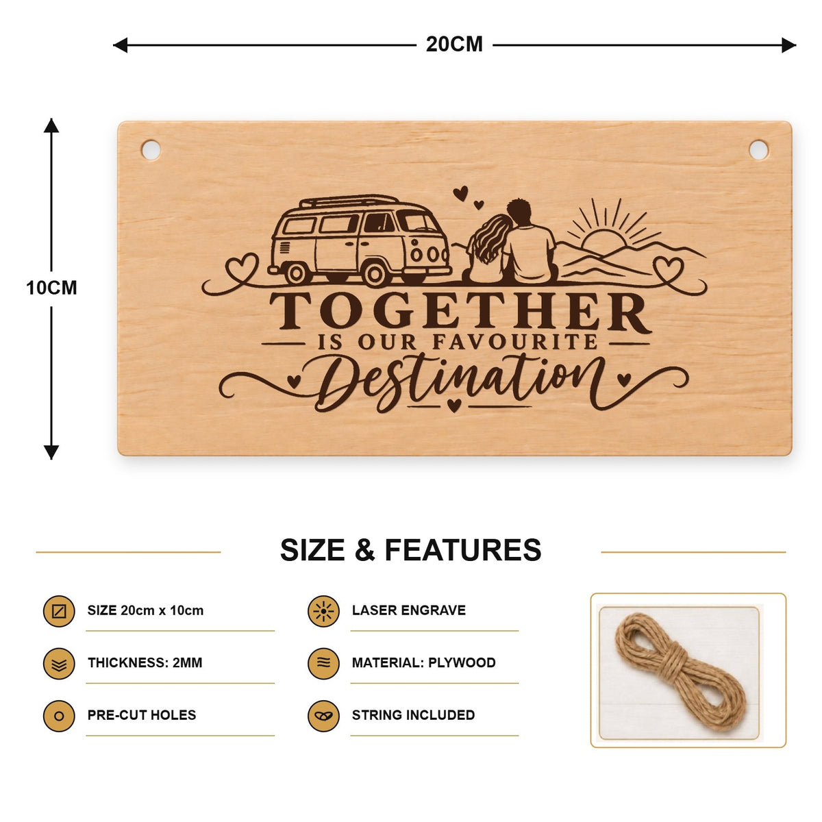 941, Together Is Our Favourite Destination - V12 - SIZE