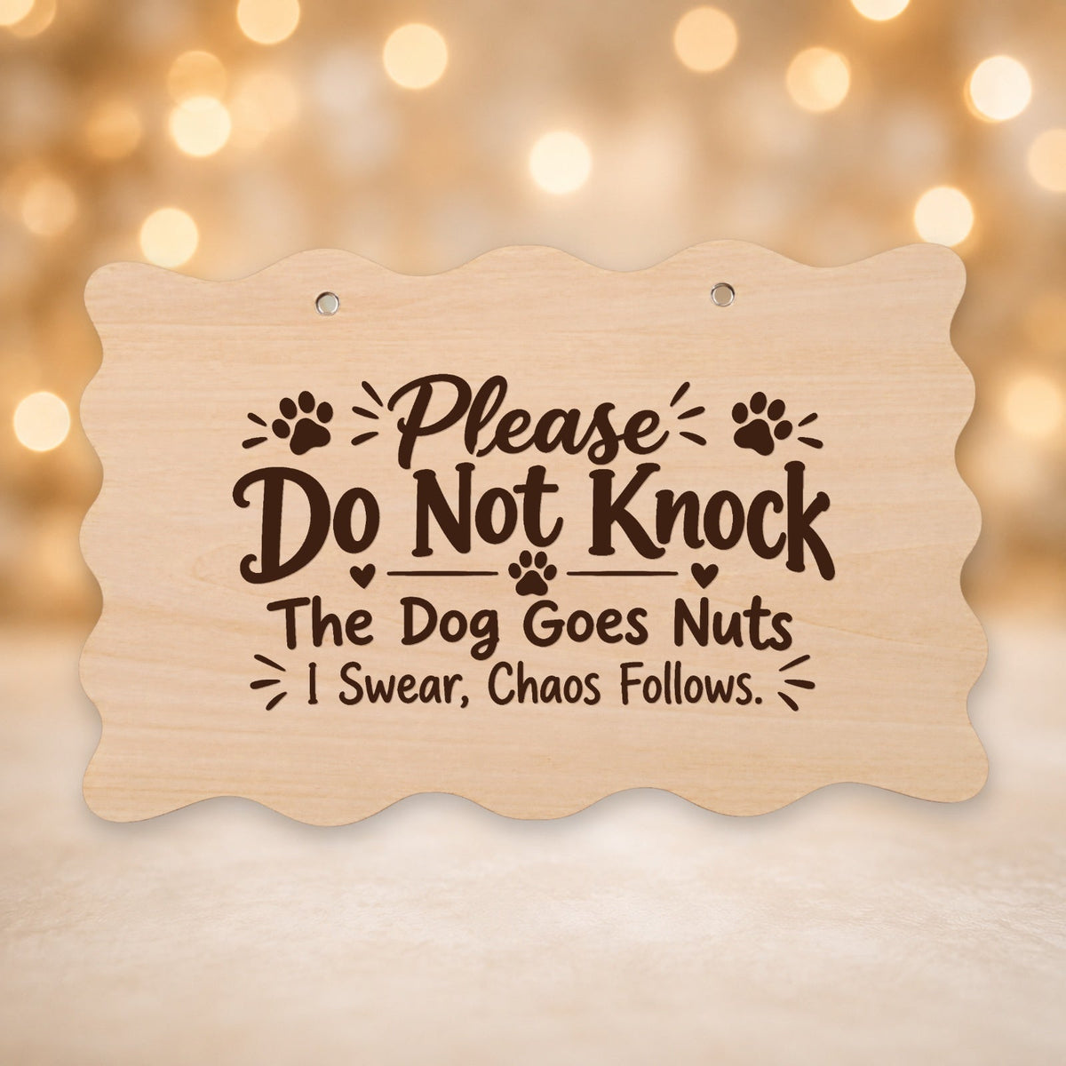 968, Please Do Not Knock - The Dog Goes Nuts, I Swear, Chaos Follows