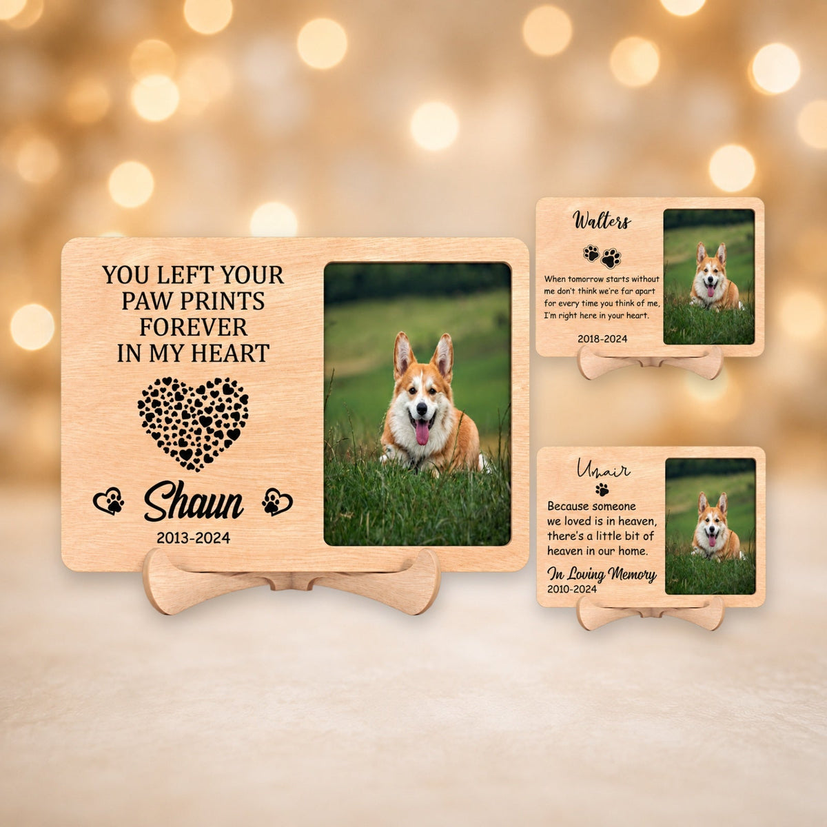 Dog memorial photo plaque picture 3