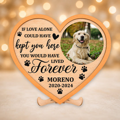 Dog memorial heart plaque picture 8