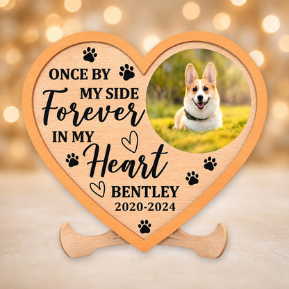 Heart photo memorial plaque picture 2