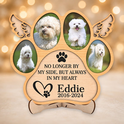 Dog memorial paw plaque product picture 4