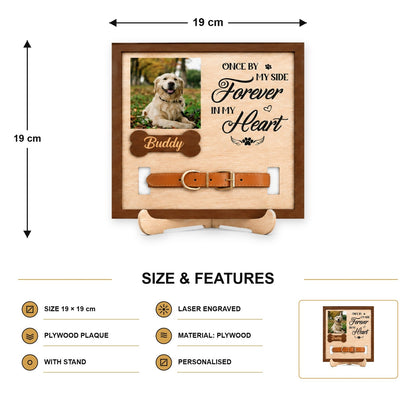 Dog memorial plaque size