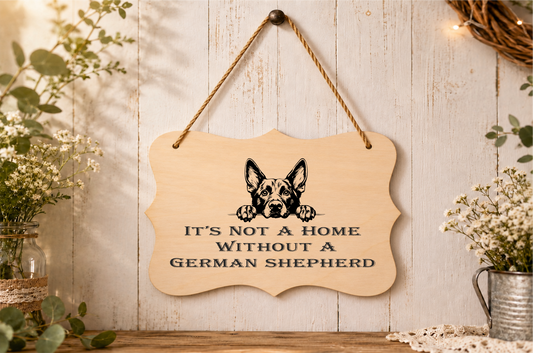Personalised Dog Breed Laser Engraved Plaque Dog Lover Gift 15x10cm - laser engraved wooden plaque by South Yorkshire Engraving