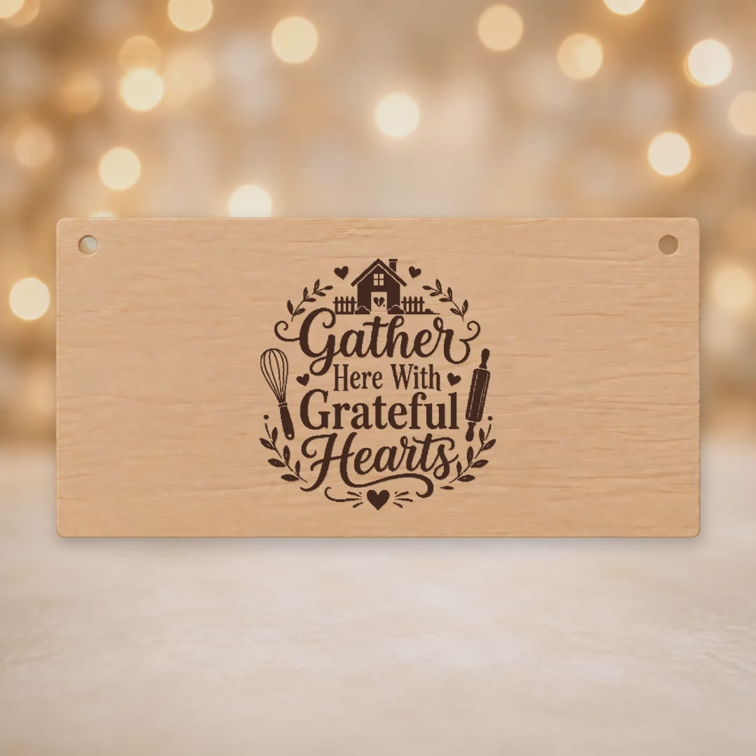 VIDEO - Kitchen Signs Rectangle