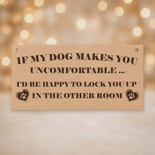 VIDEO - Dog Uncomfortable Rectangle