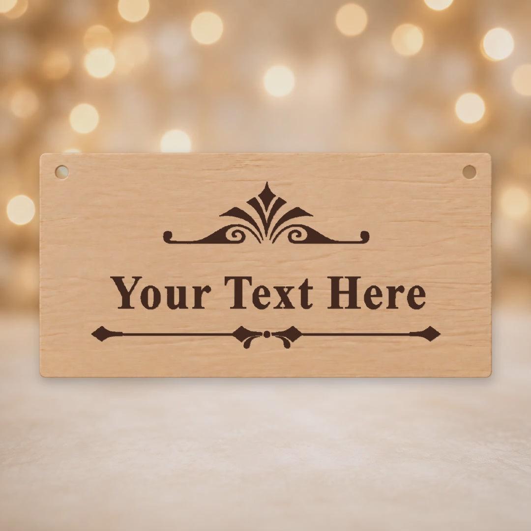 VIDEO - Custom Text Rectangle