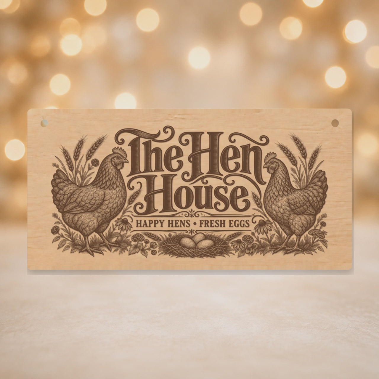 Thirty-second slideshow of all ten chicken keeper plaque designs