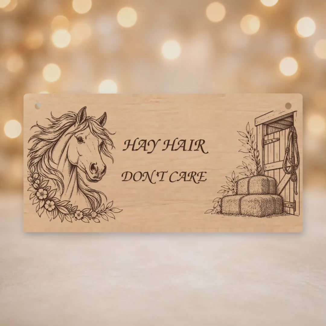 VIDEO - Horse Stable Rectangle