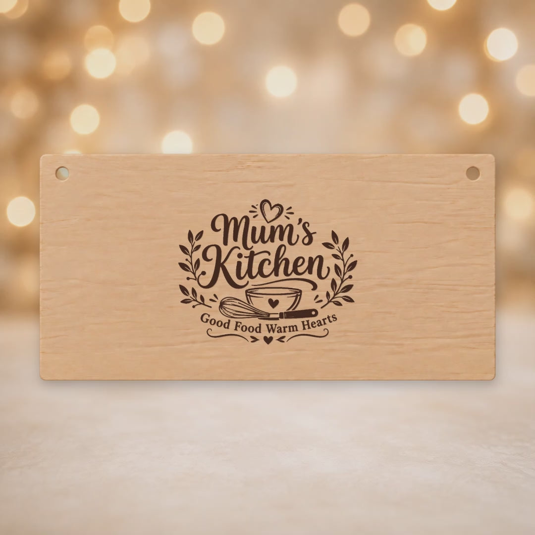 VIDEO - Mums Kitchen Rectangle