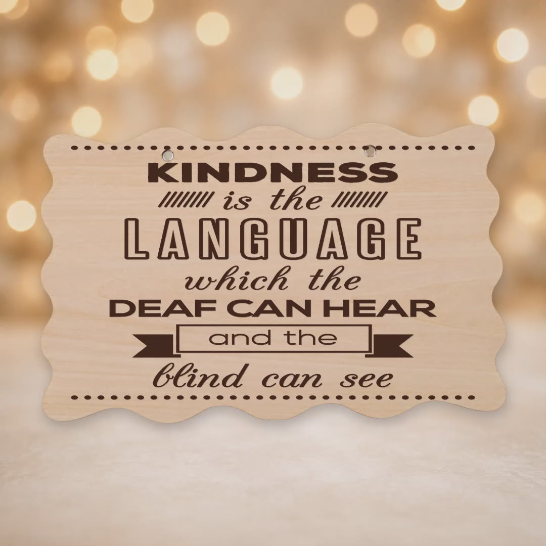 VIDEO - Kindness Scalloped
