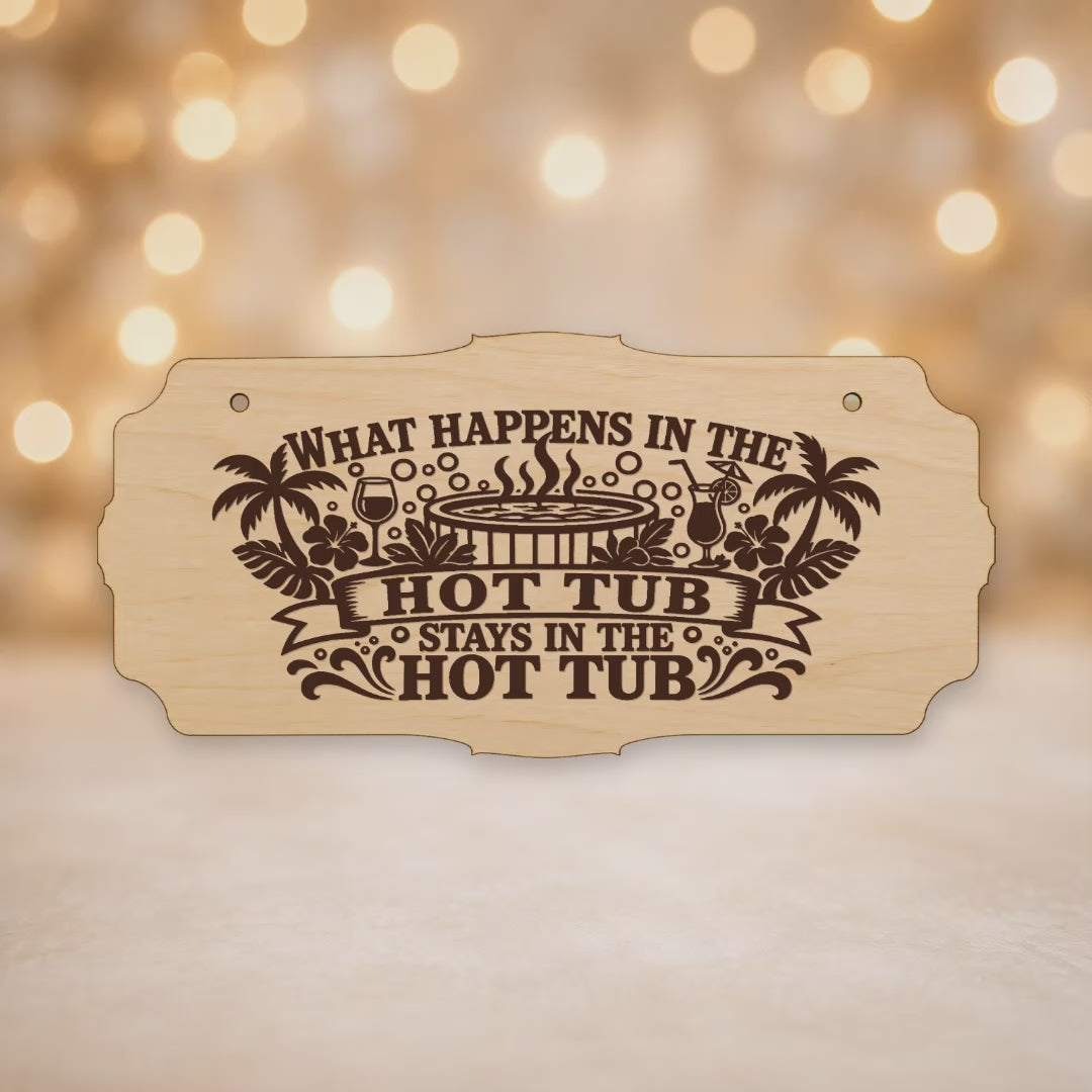 VIDEO - Hot Tub Ornate